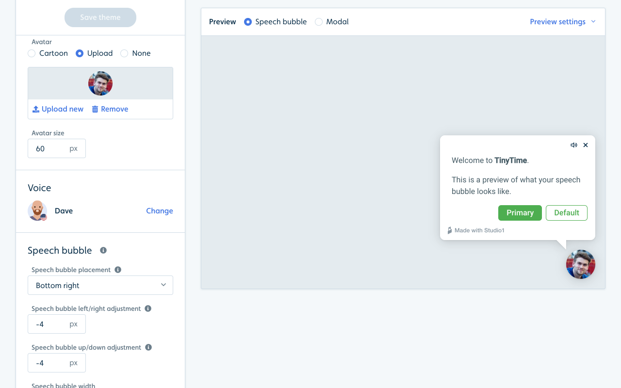 Theme designer