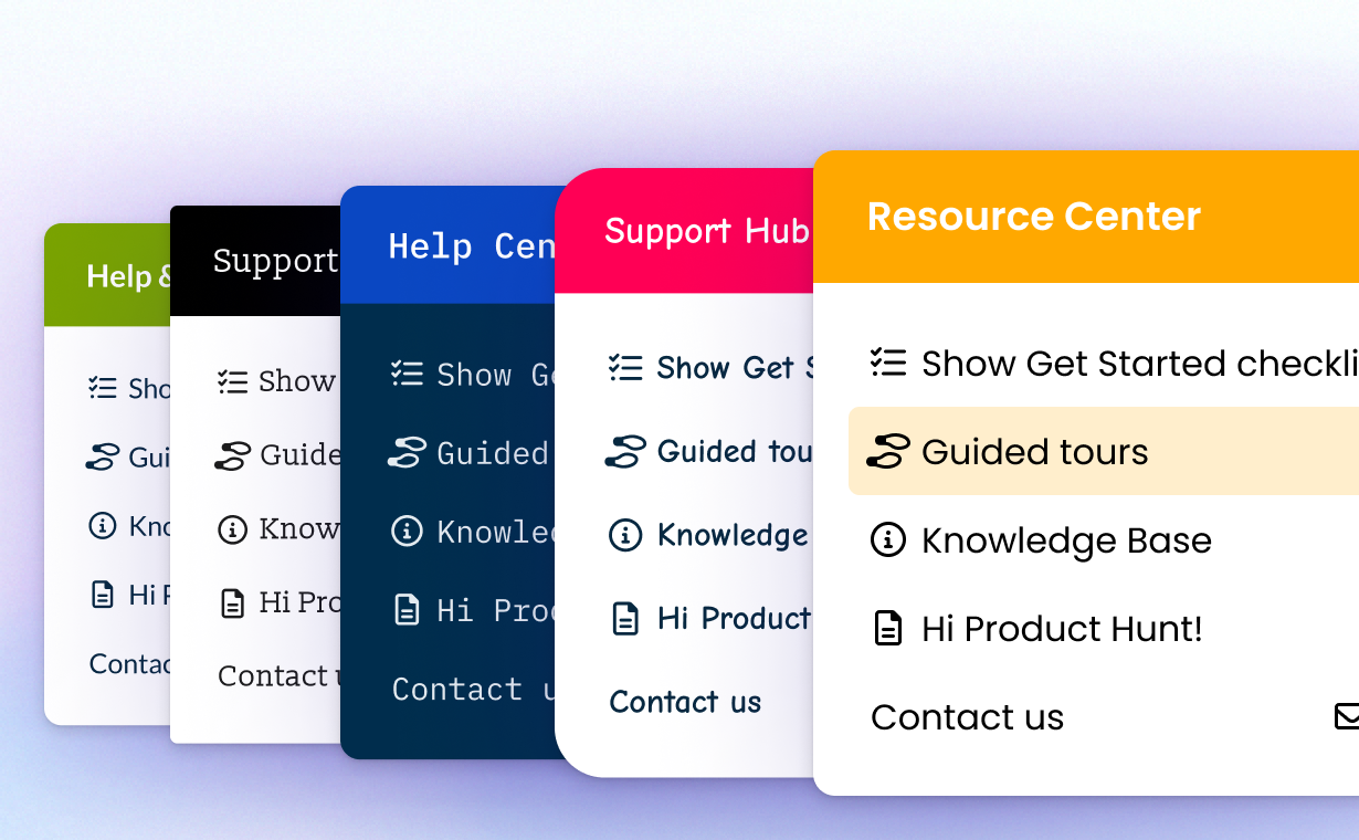 Resource Center theming