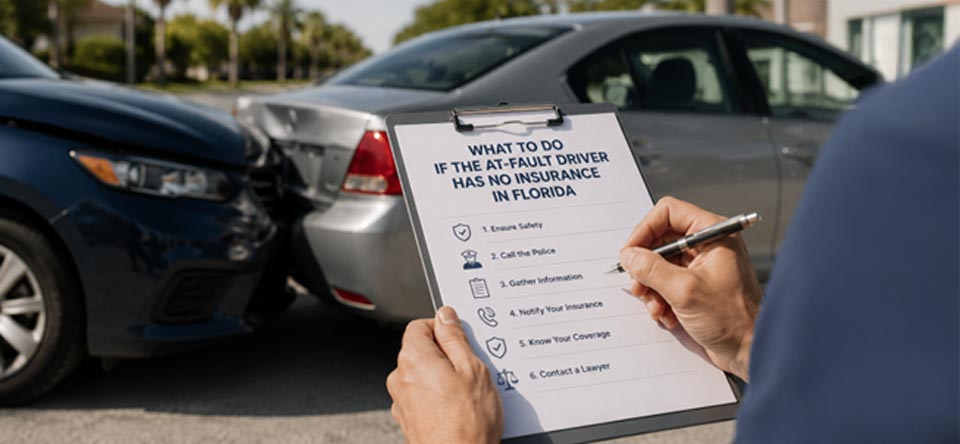 What to Do If the At-Fault Driver Has No Insurance in Florida