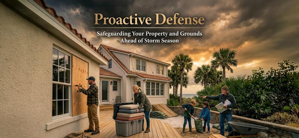 Safeguarding Your Property and Grounds Ahead of Storm Season