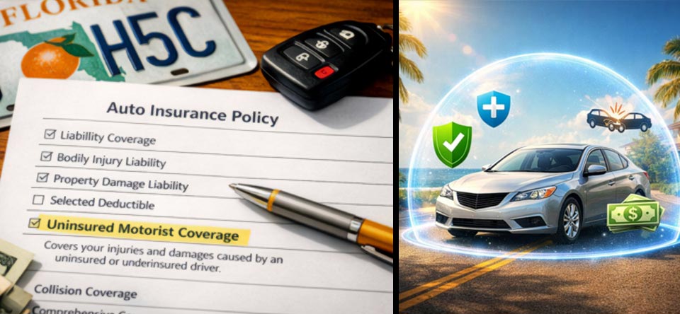 What to Do If the At Fault Driver Has No Insurance in Florida and Why Uninsured Motorist Coverage Matters