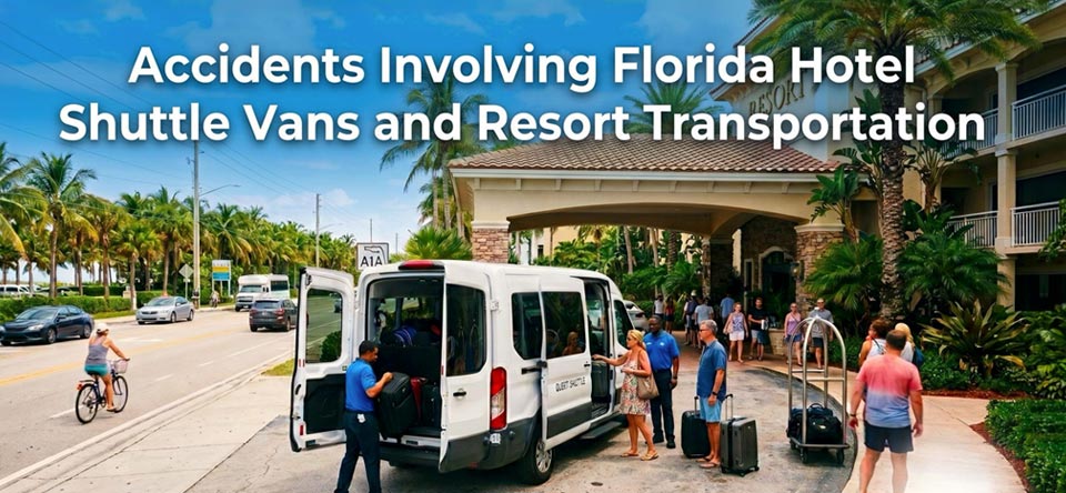 Accidents Involving Florida Hotel Shuttle Vans and Resort Transportation
