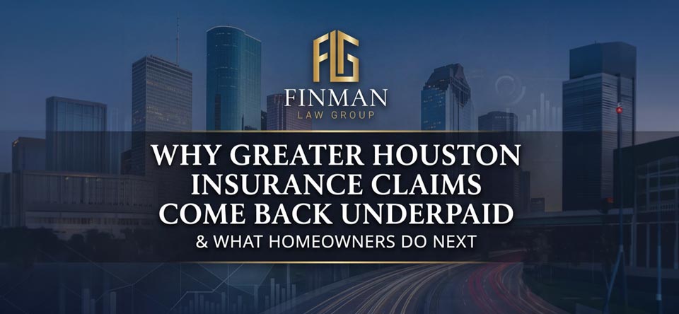 Why Greater Houston Insurance Claims Come Back Underpaid, and What Homeowners Do Next