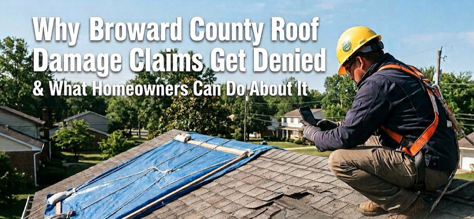 Why Broward County Roof Damage Claims Get Denied, and What Homeowners Can Do About It