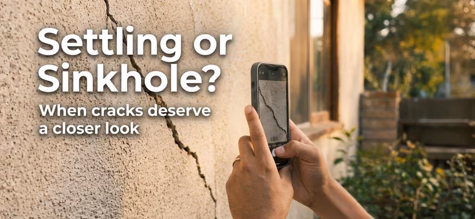 Cracks in Your Florida Home and How to Tell Normal Settling From a Possible Sinkhole