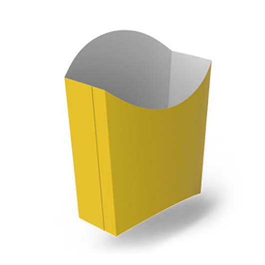 French fry tray carton by Advance Paper Box