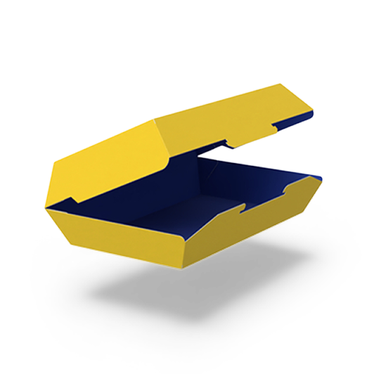 Clamshell packaging carton by Advance Paper Box