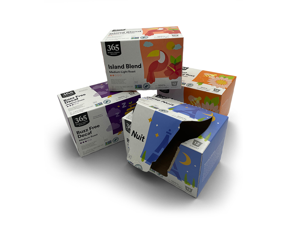 An image of printed retail boxes.