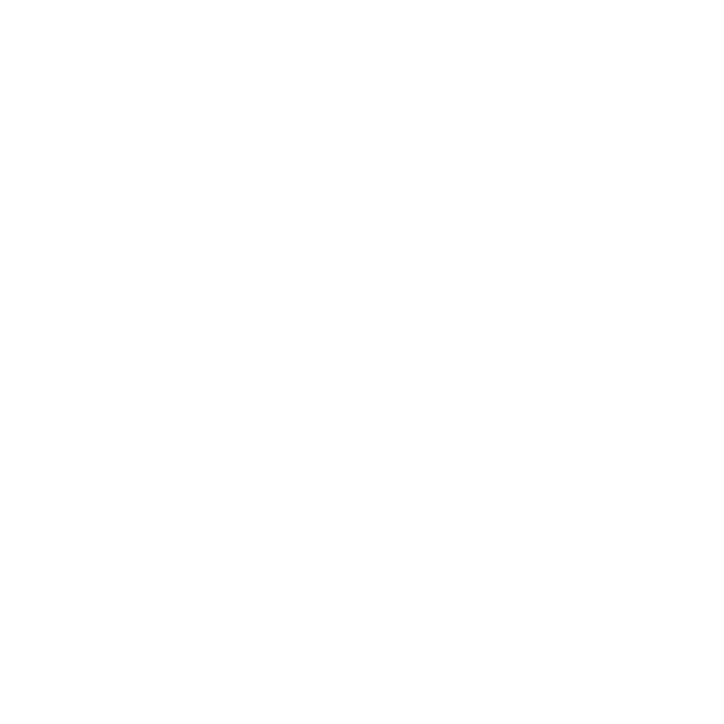 White outline icon of a fuel pump nozzle with a droplet on a black background.