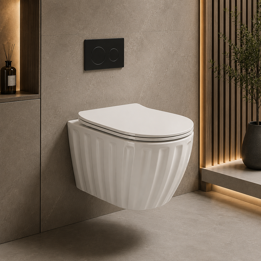 SK Shell Water Closet White - Sternhagen