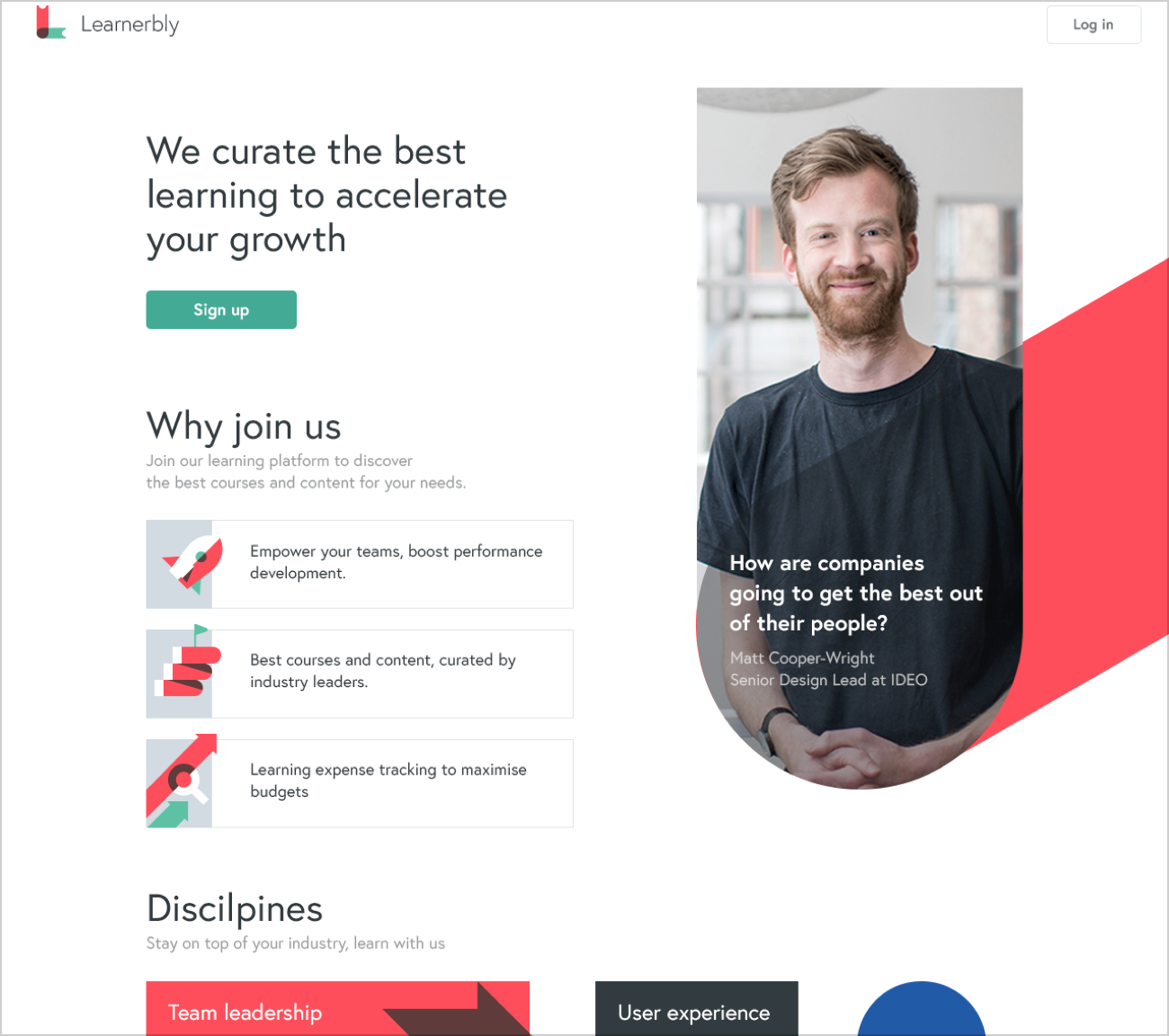 Marketing-page