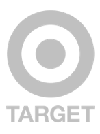 Target company logo with red bullseye symbol above the word TARGET.