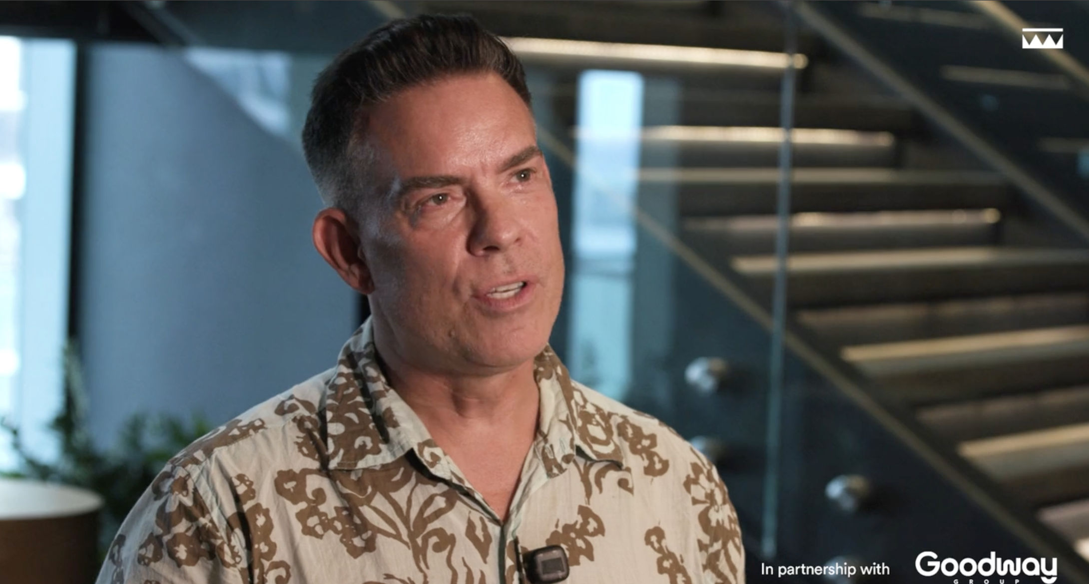 Goodway Group CEO Paul Frampton-Calero discussing Connected Commerce in a video for The Drum