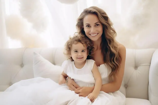 Mother with child