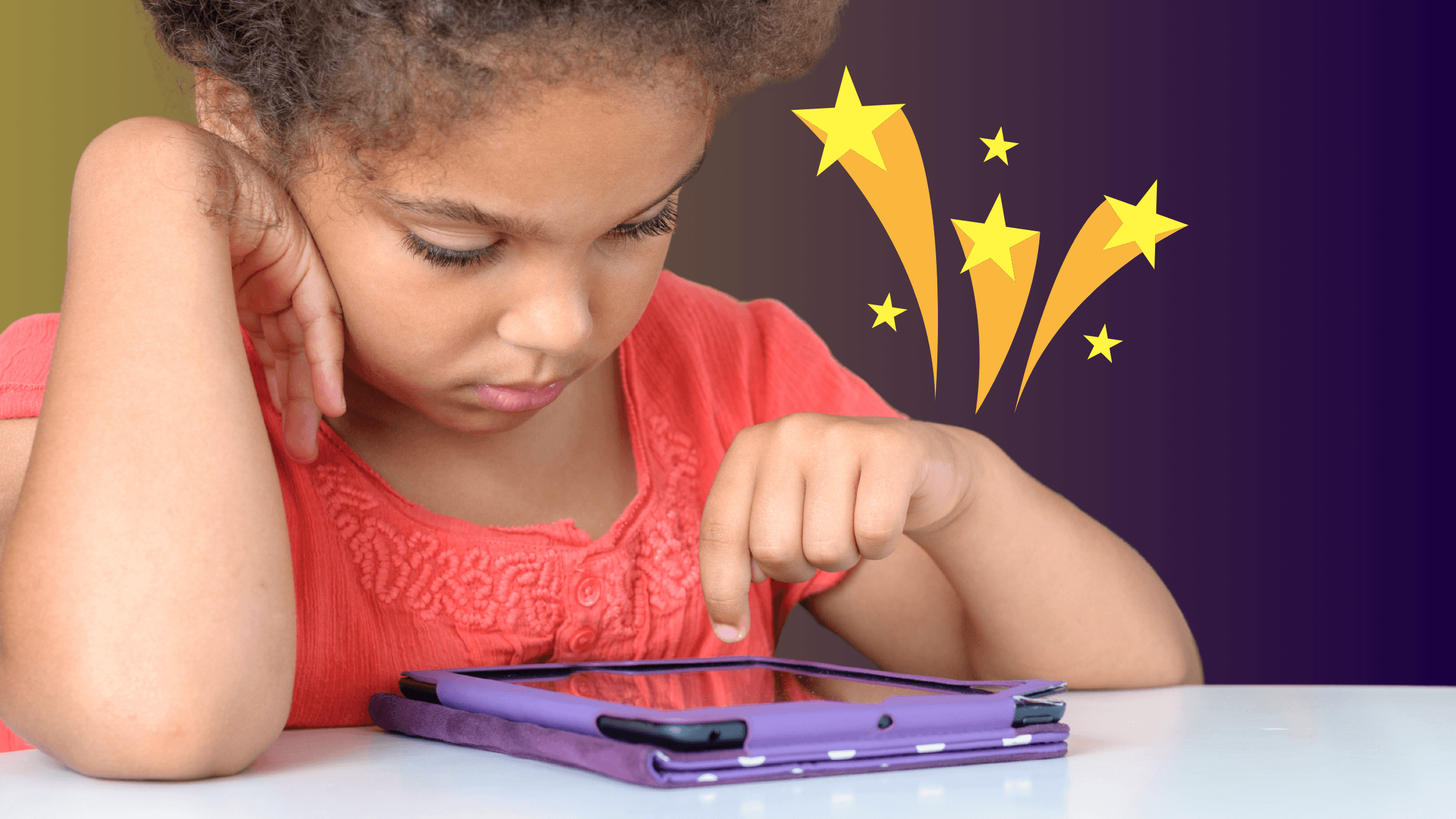 Child exploring dyslexia reading programs