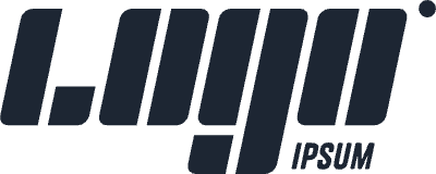 Stylized text logo reading 'Logo Ipsum' in bold, modern font with a small dot above the last letter.