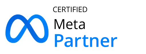 Certified meta ads partner logo