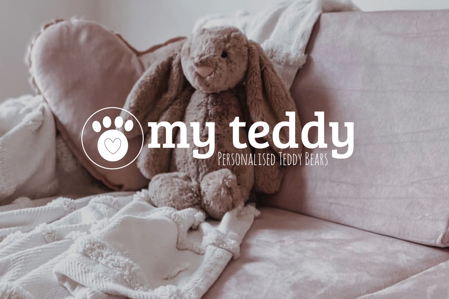 My Teddy logo on image