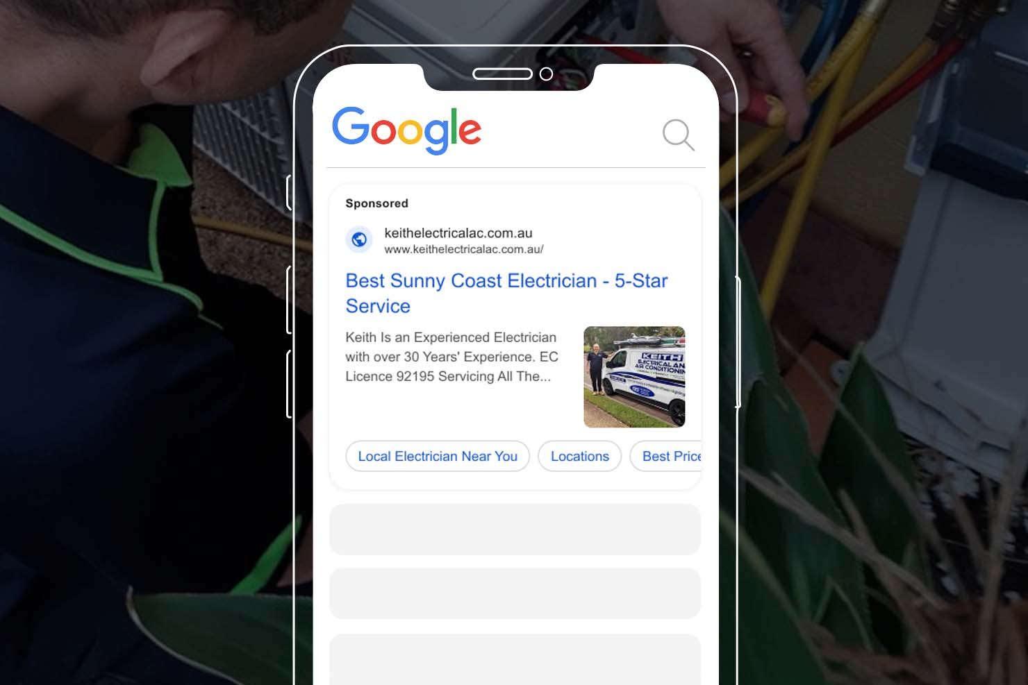 Digital marketing for Air Conditioning Specialists and Electricians