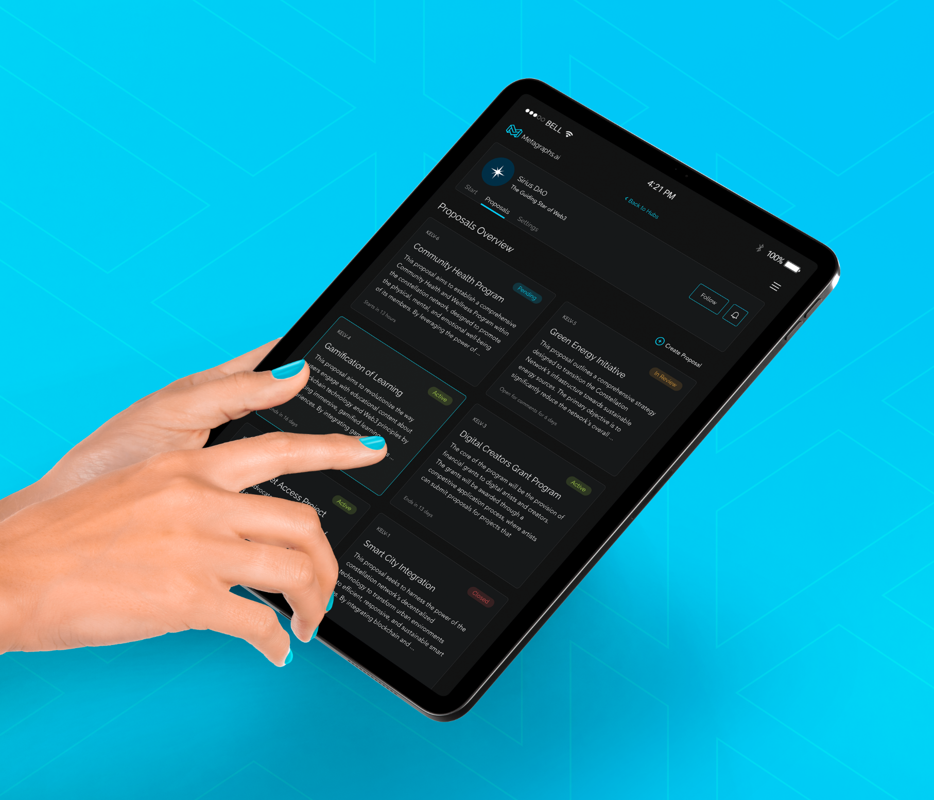 image of students collaborating on a digital project in a technology lab