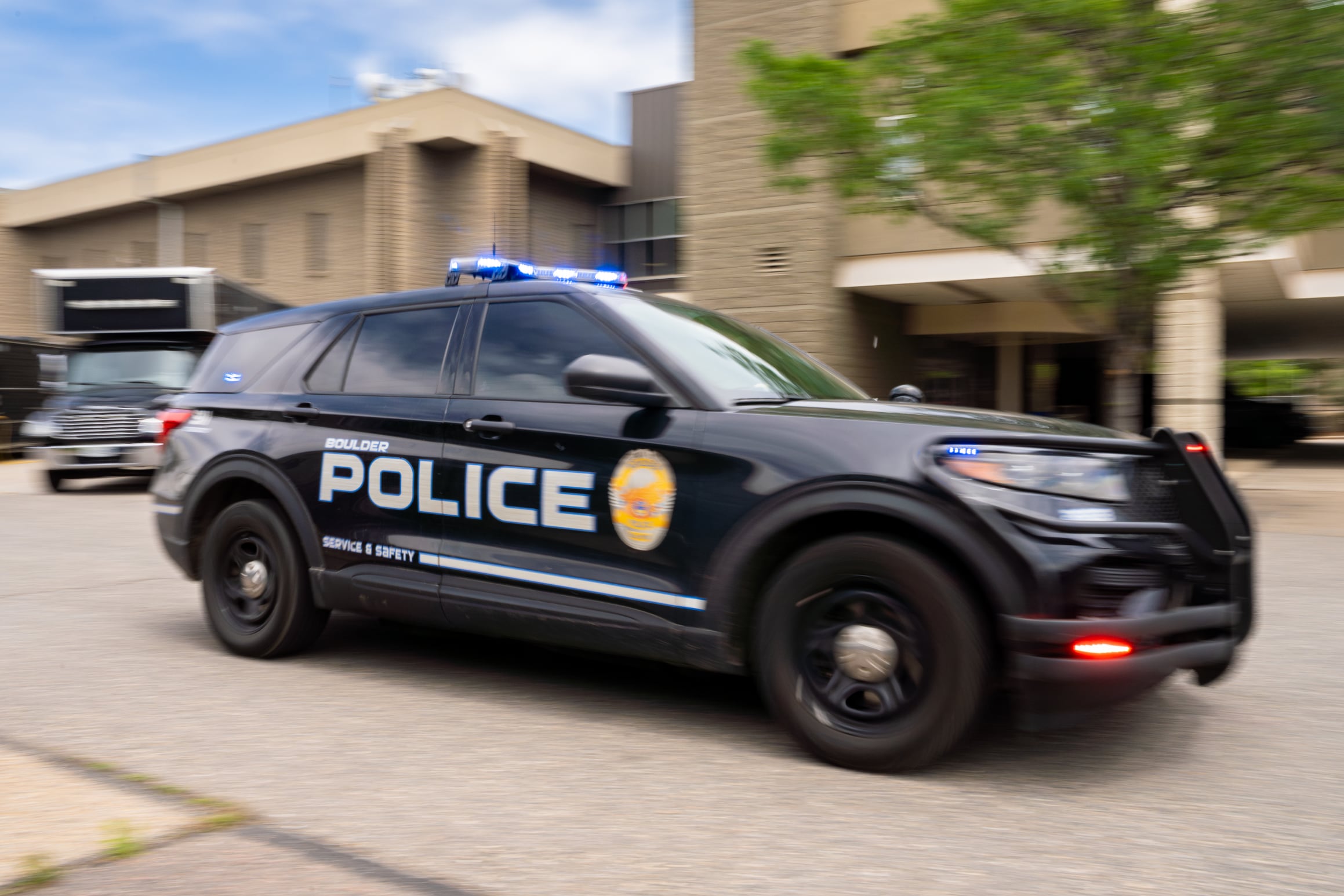 Boulder Police dispatch center