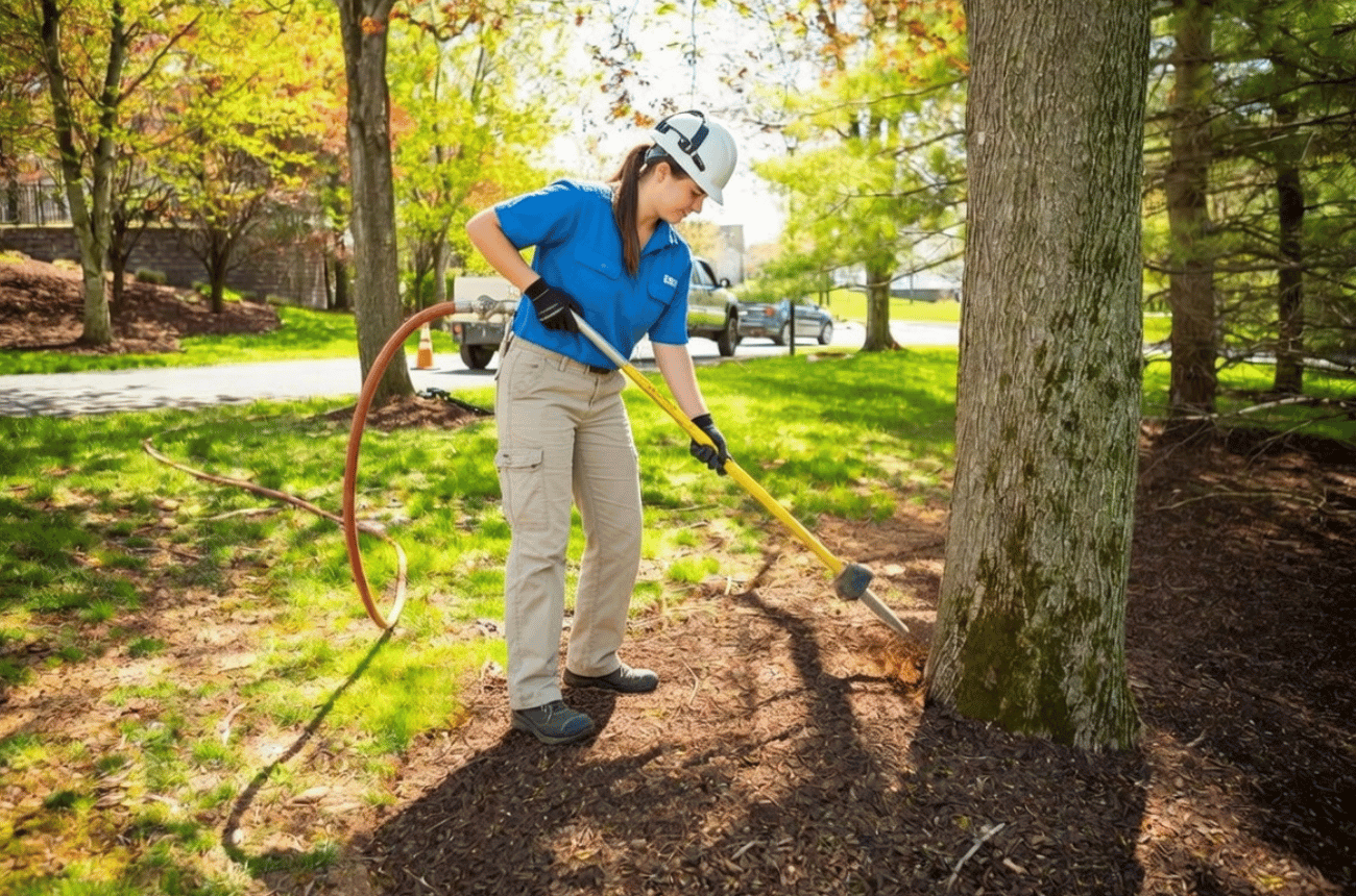 Tree Air Spading Services in Eugene, Oregon