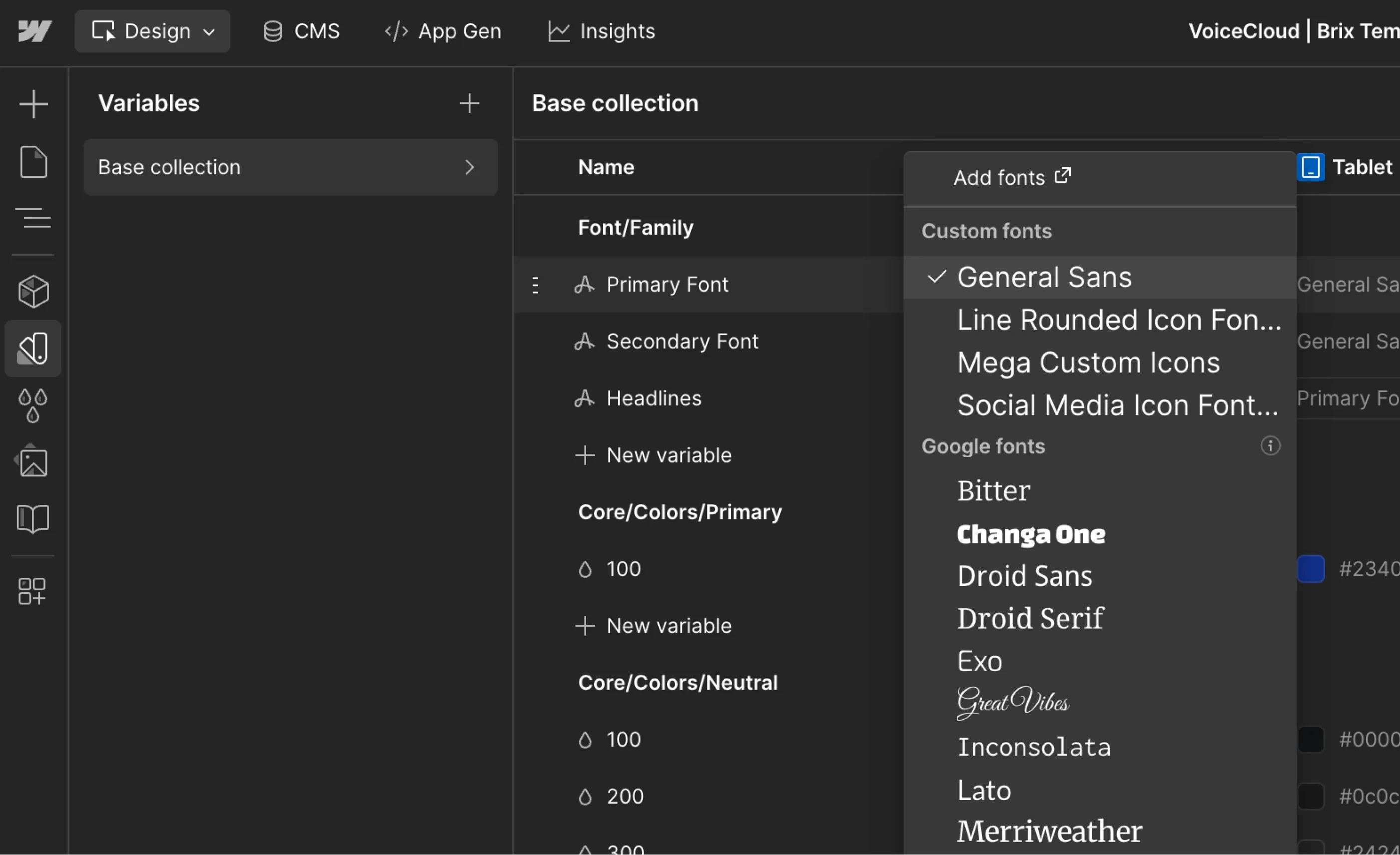 Typography - VoiceCloud - Webflow Template | BRIX Templates