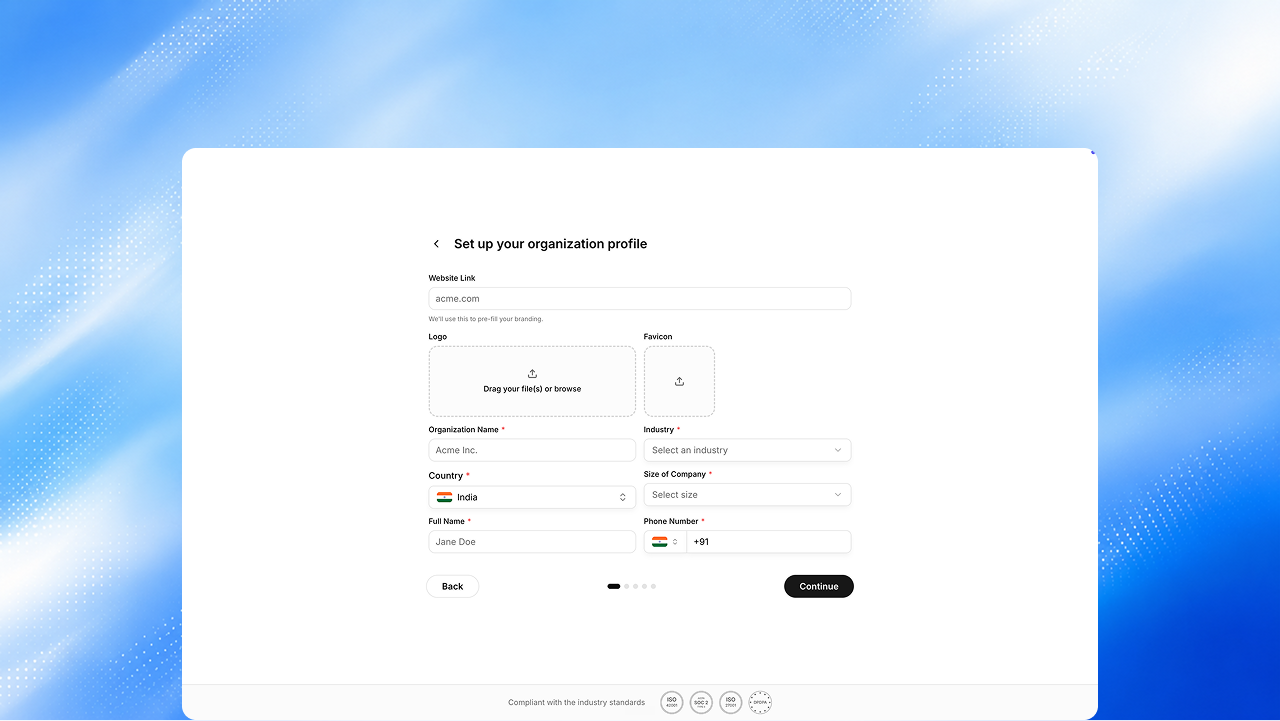 Guided Onboarding
