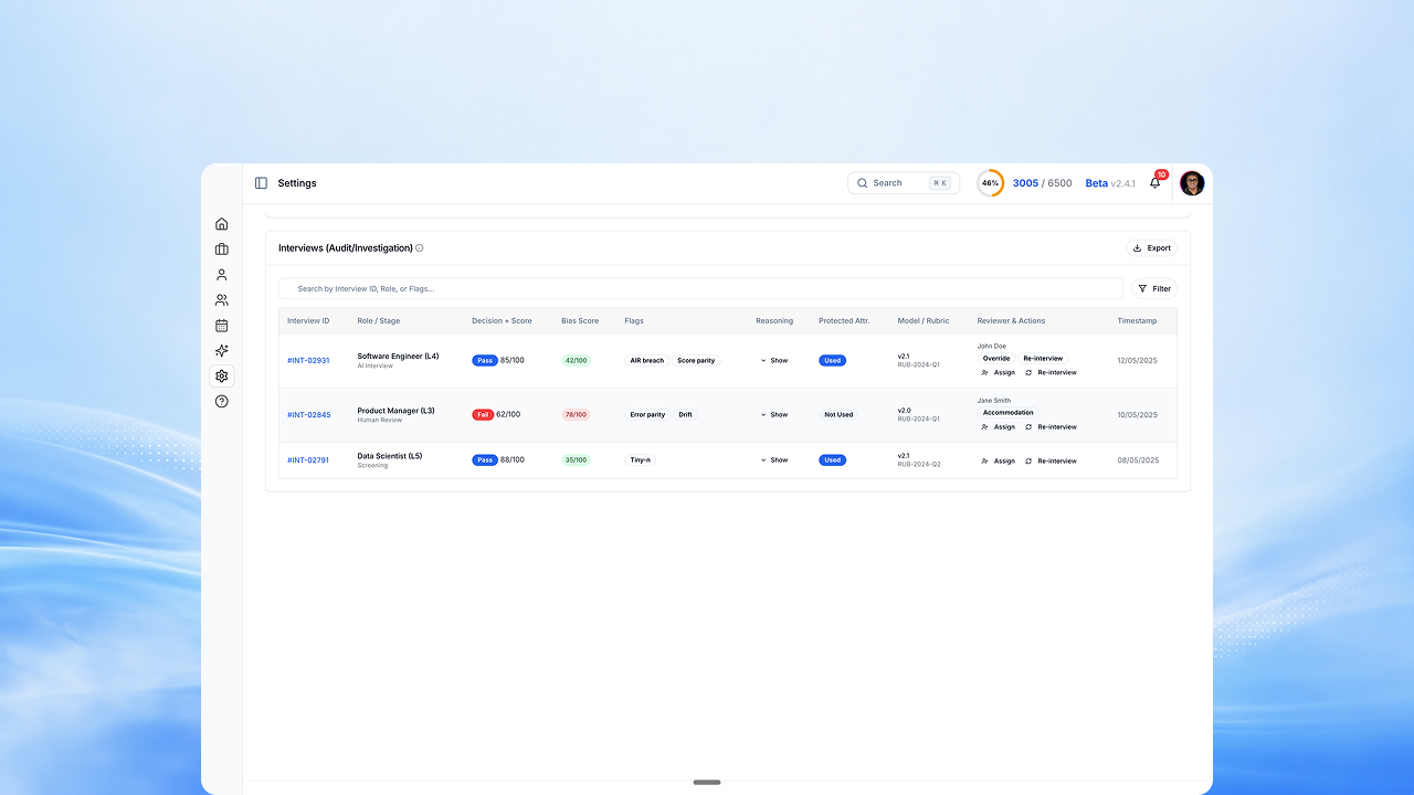 Bias Audit and Compliance