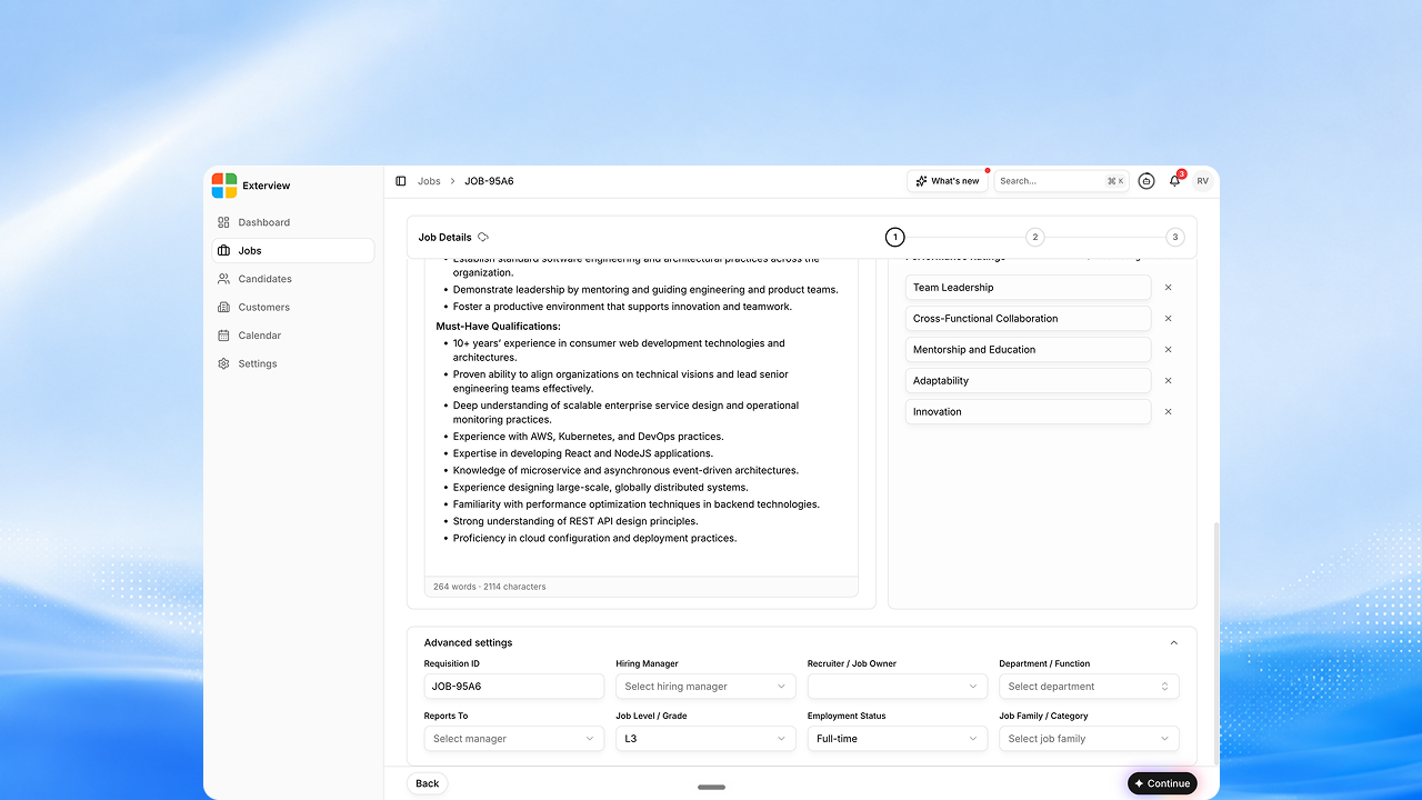 Custom Fields and Appearance