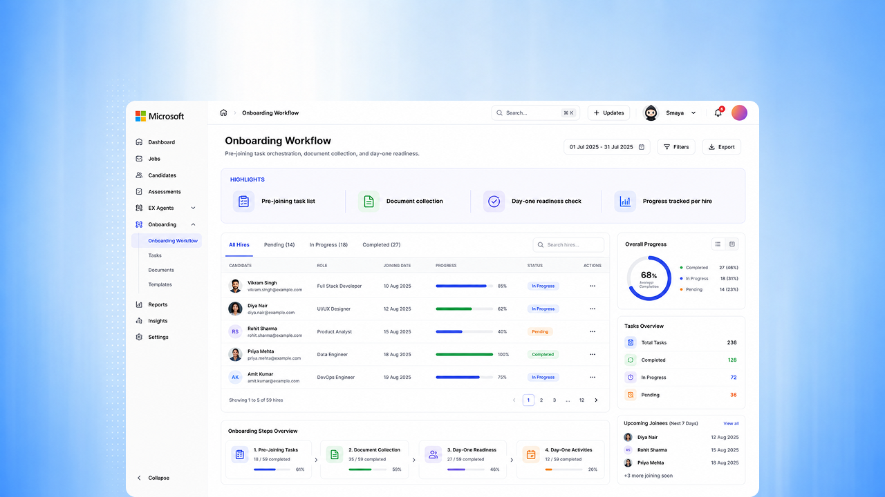 Onboarding Workflow