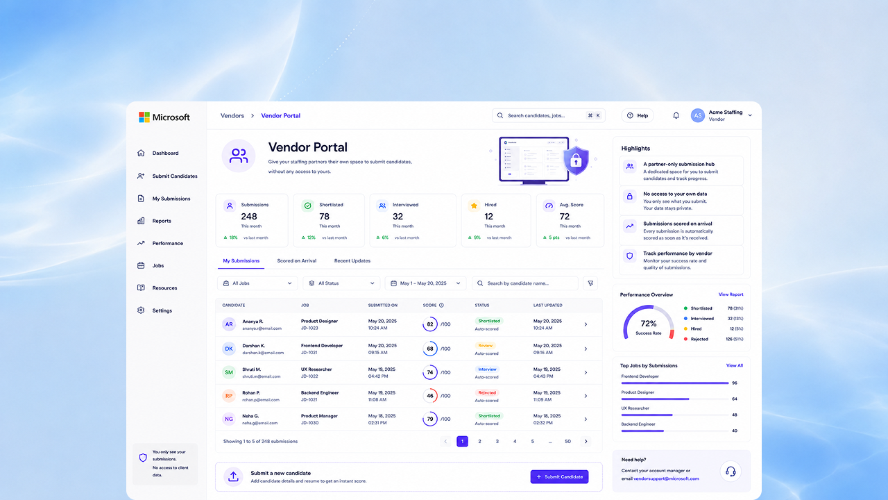 Vendor Portal