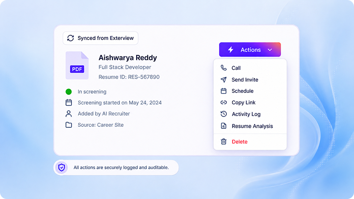 Resume Agent workflow illustration