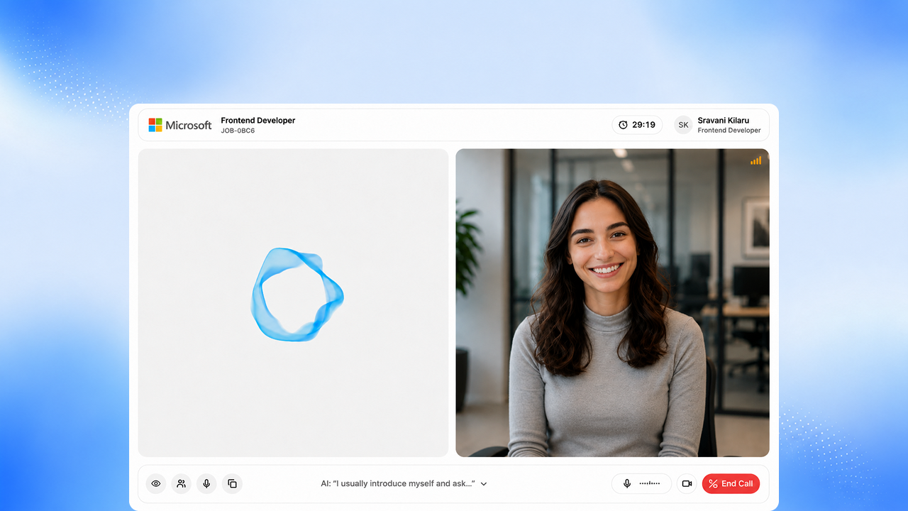 EX Voice: AI Voice Interview