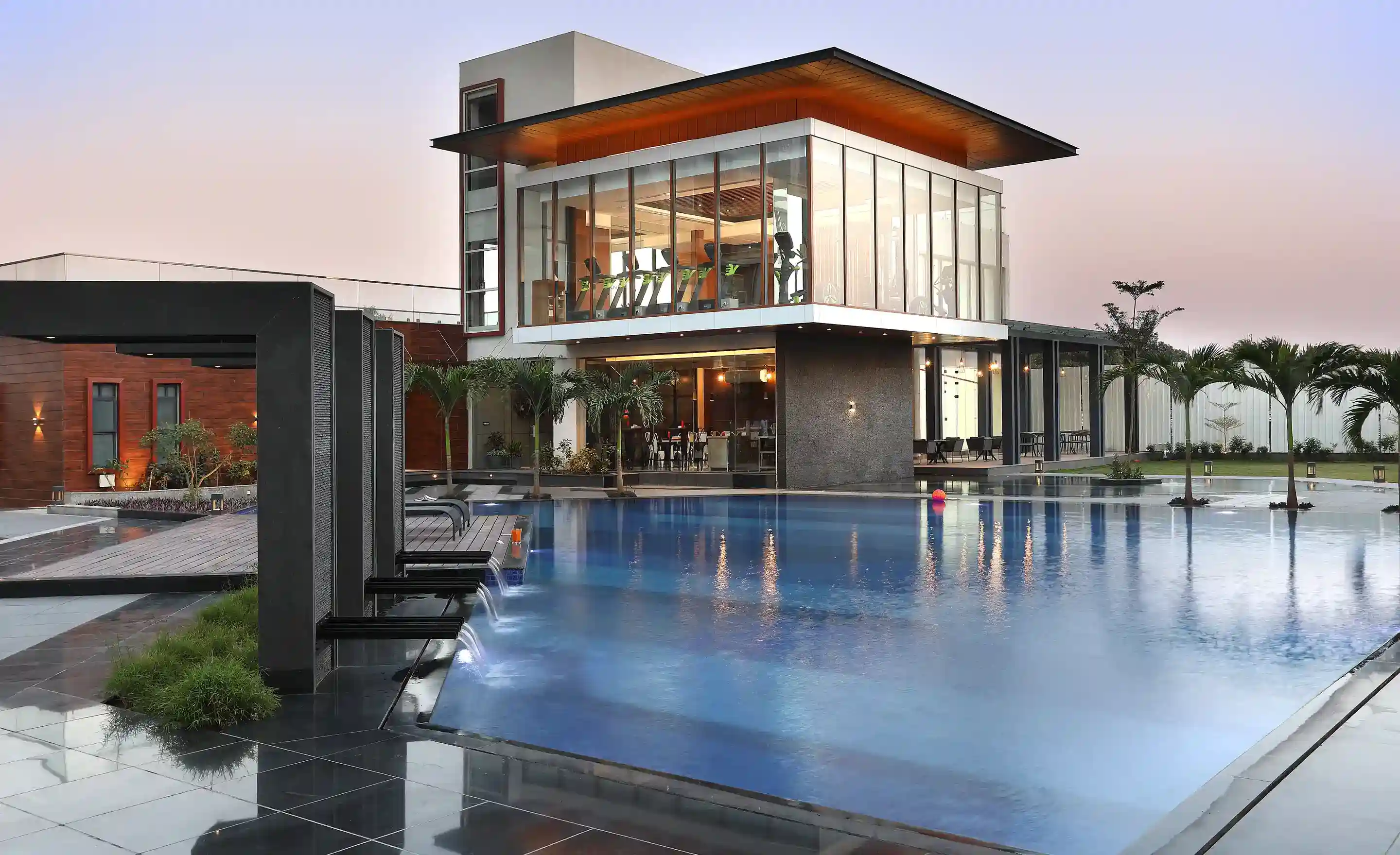 Bhandari 7 Plumeria Drive Swimming Pool Amenity Tathwade, Pune 