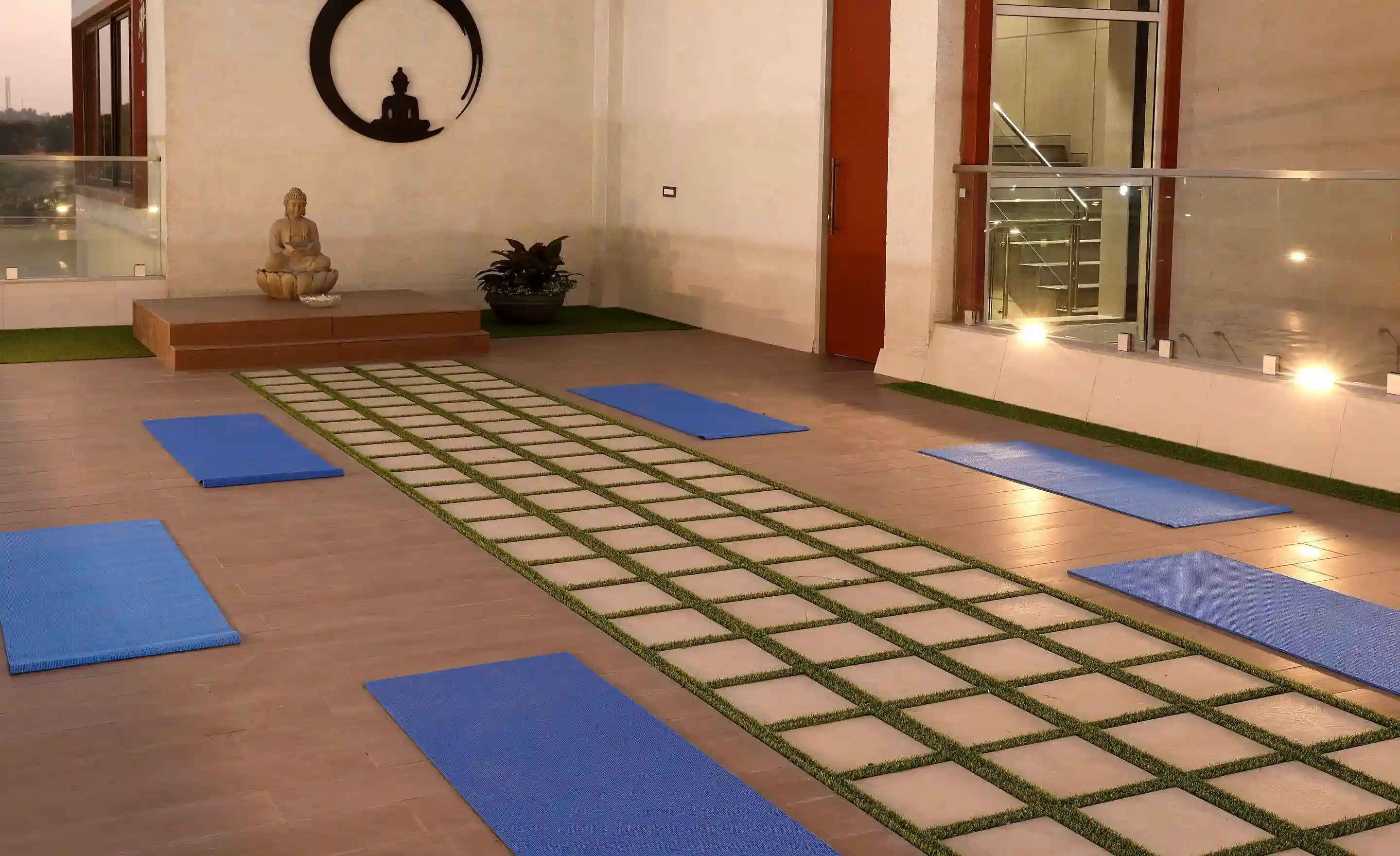 Bhandari 7 Plumeria Drive Terrace Yoga Space Amenity Tathwade, Pune 