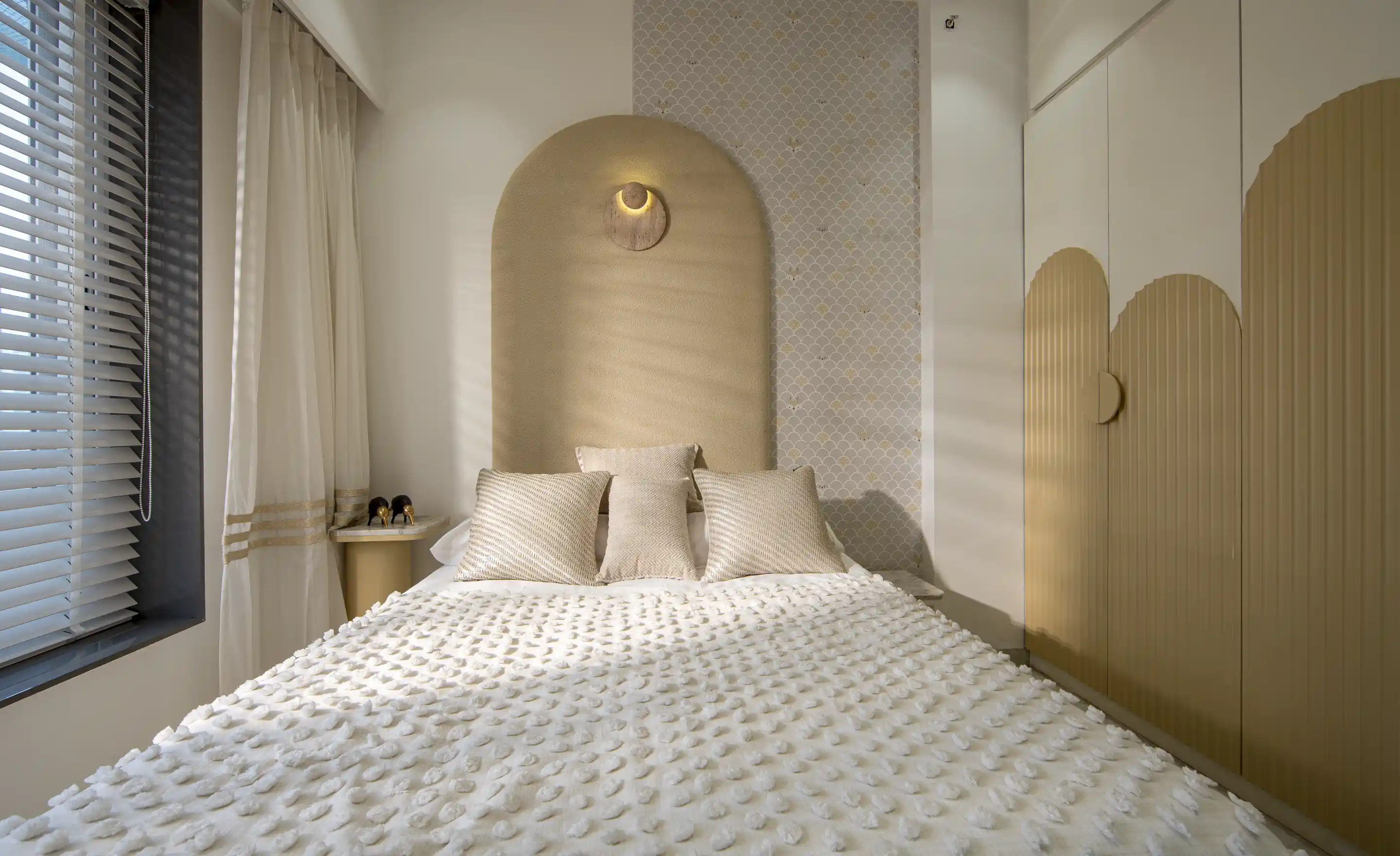 Bhandari 7 Plumeria Drive Master Bedroom Sun Kissed Central Shot Tathwade, Pune