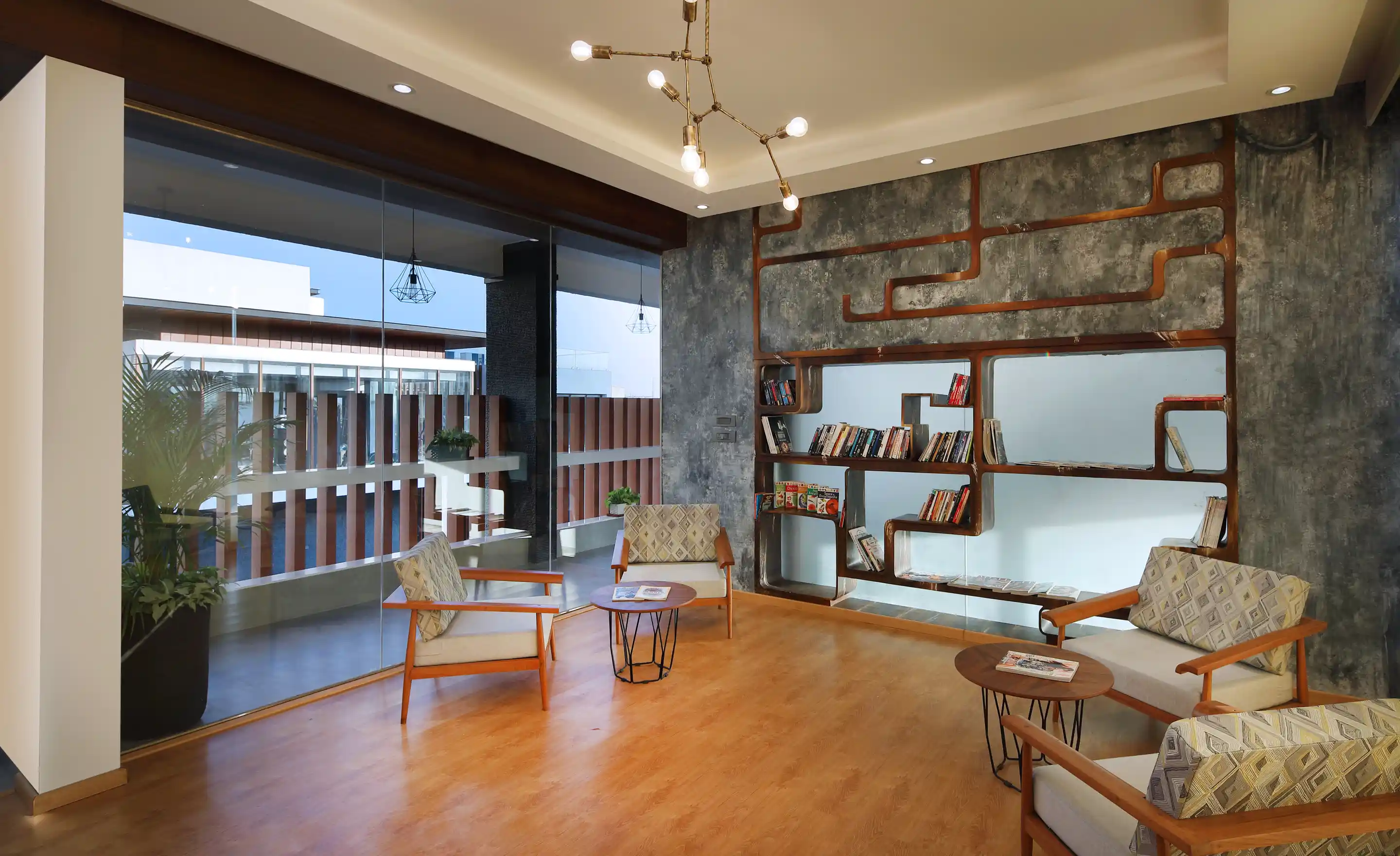 Bhandari 7 Plumeria Drive Library Amenity Tathwade, Pune 