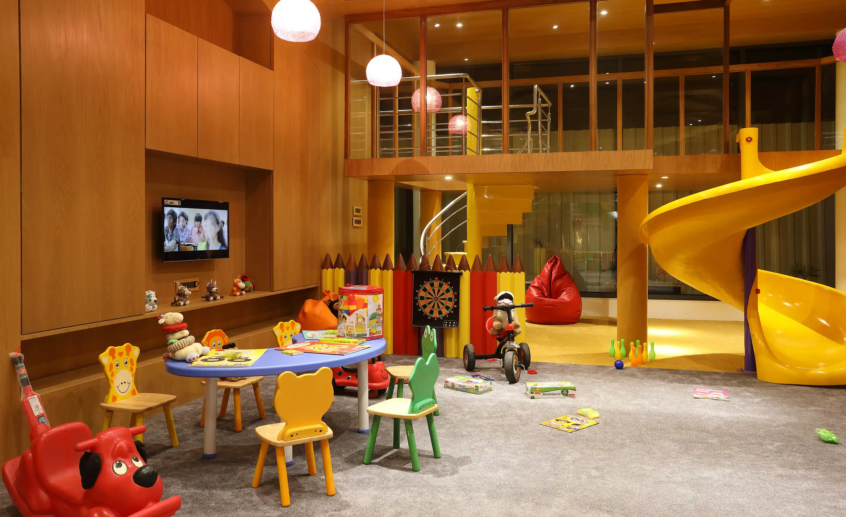 Bhandari 7 Plumeria Drive Kids Creche Amenity Tathwade, Pune 