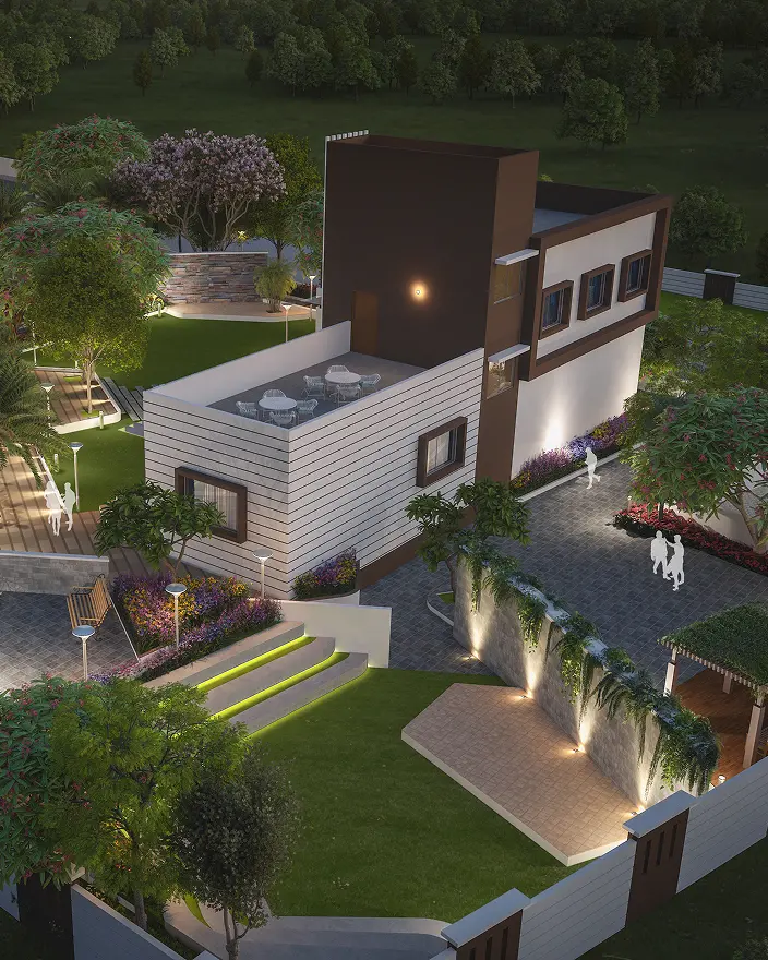 Swadesha Club house Building Central Moshi, Pune