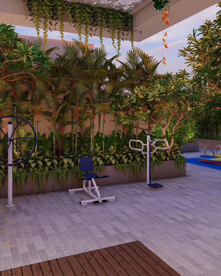 Swadesha Open Gymnasium Amenity Central Moshi, Pune