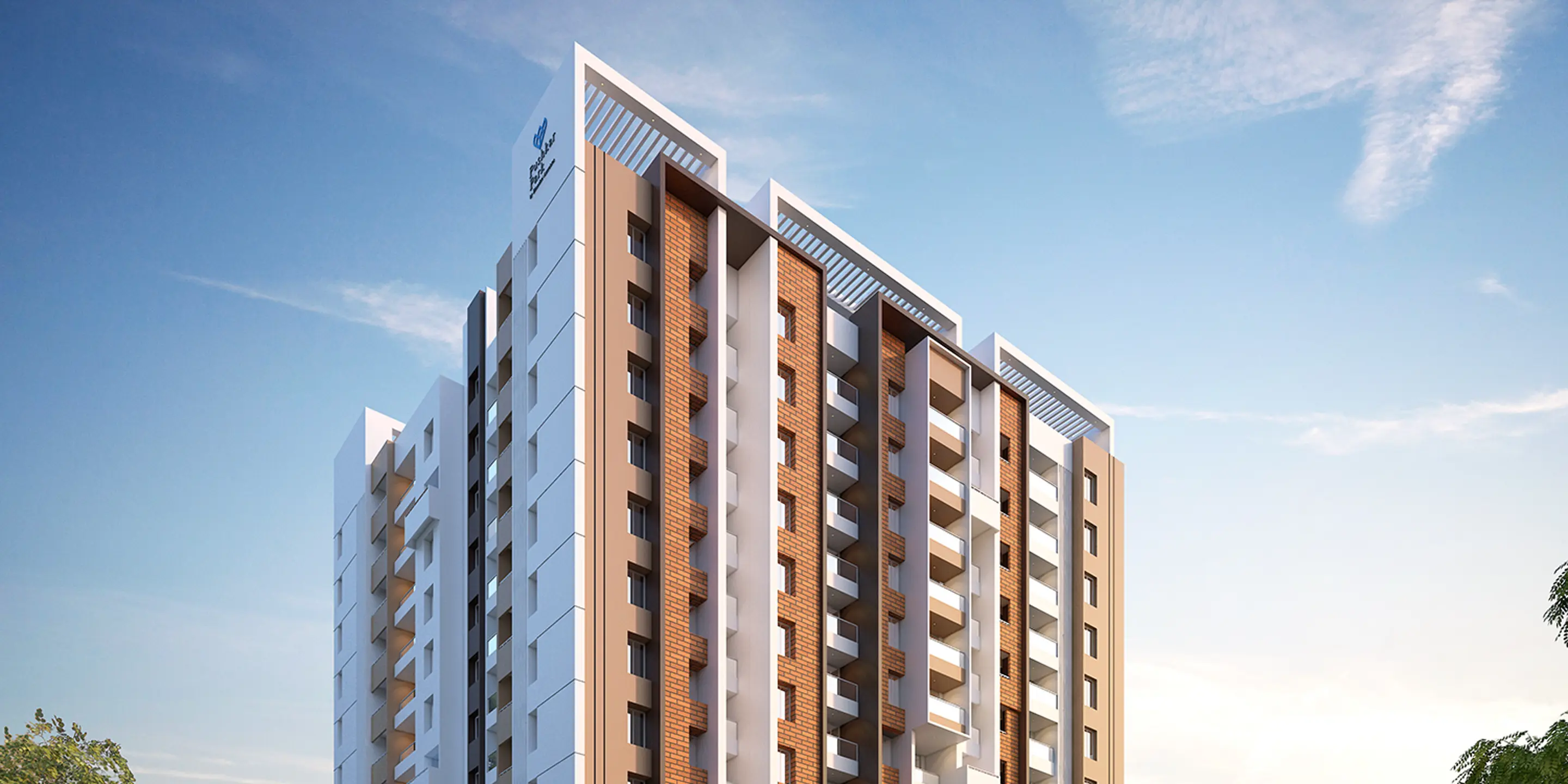 Bhandari 7 Plumeria Drive Arial shot at afternoon Pune