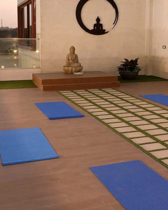 Bhandari 7PD Yoga Terrace Amenity
