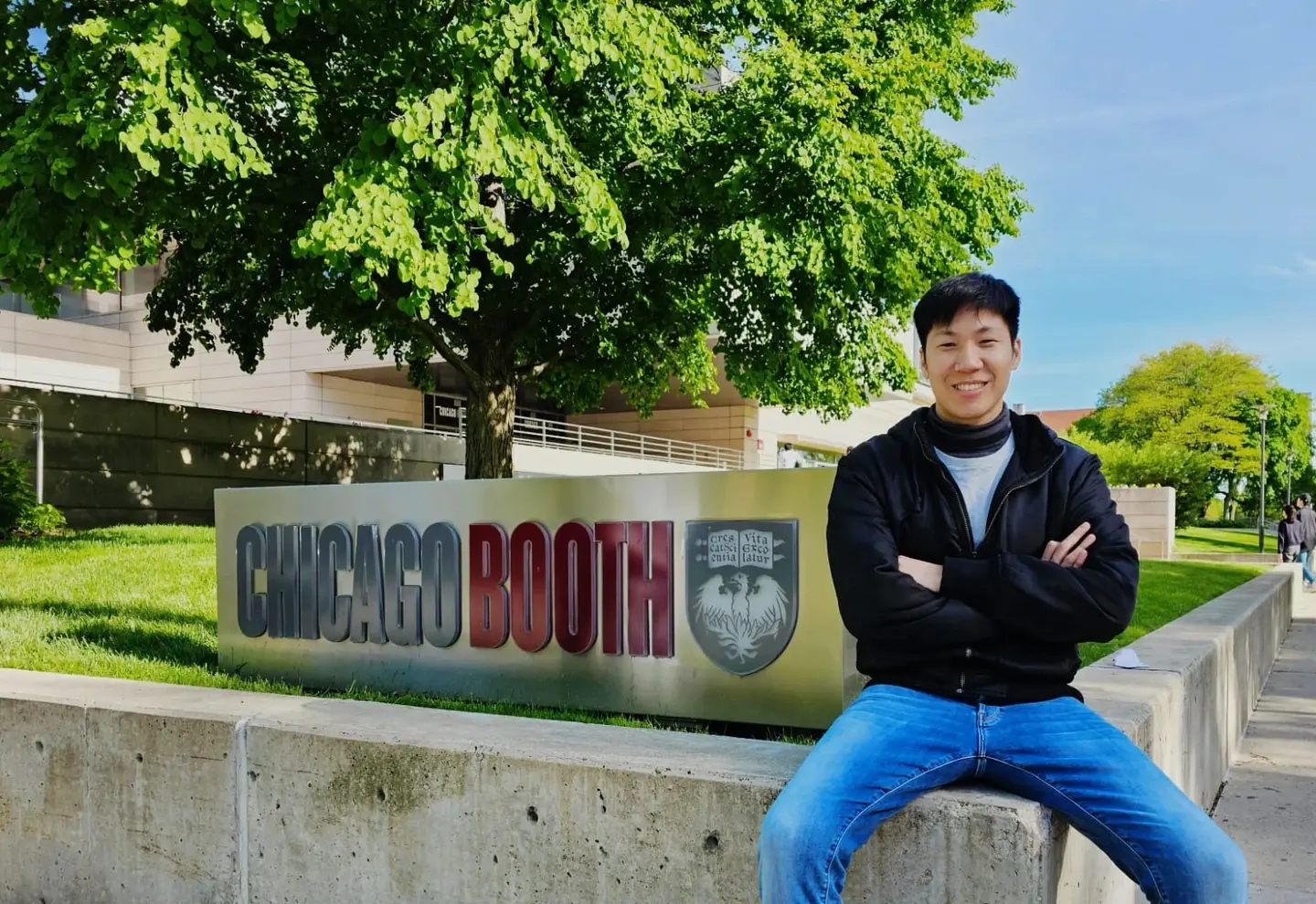 Bingyang visiting the US as part of his Master of Science in Asset and Wealth Management, 2024