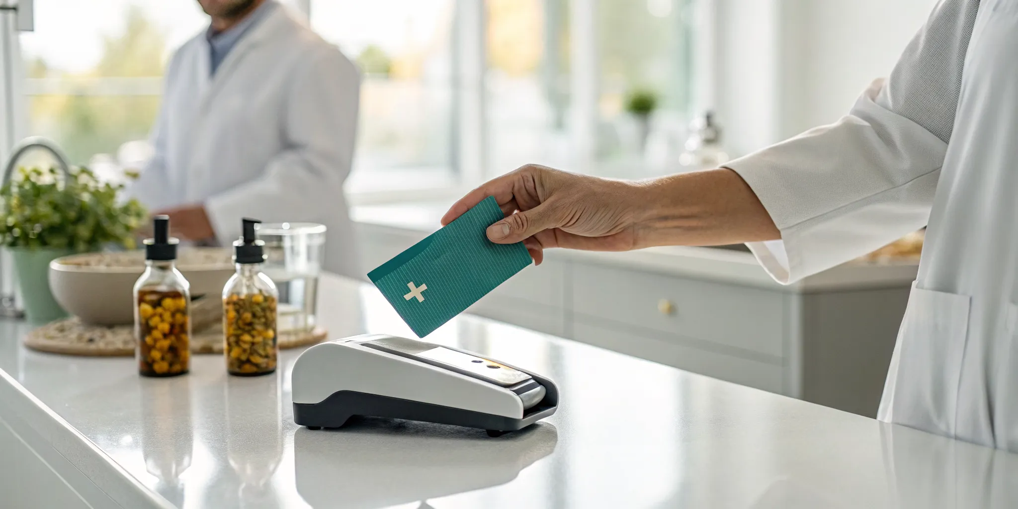 Using an HSA or FSA card to pay for functional medicine services.