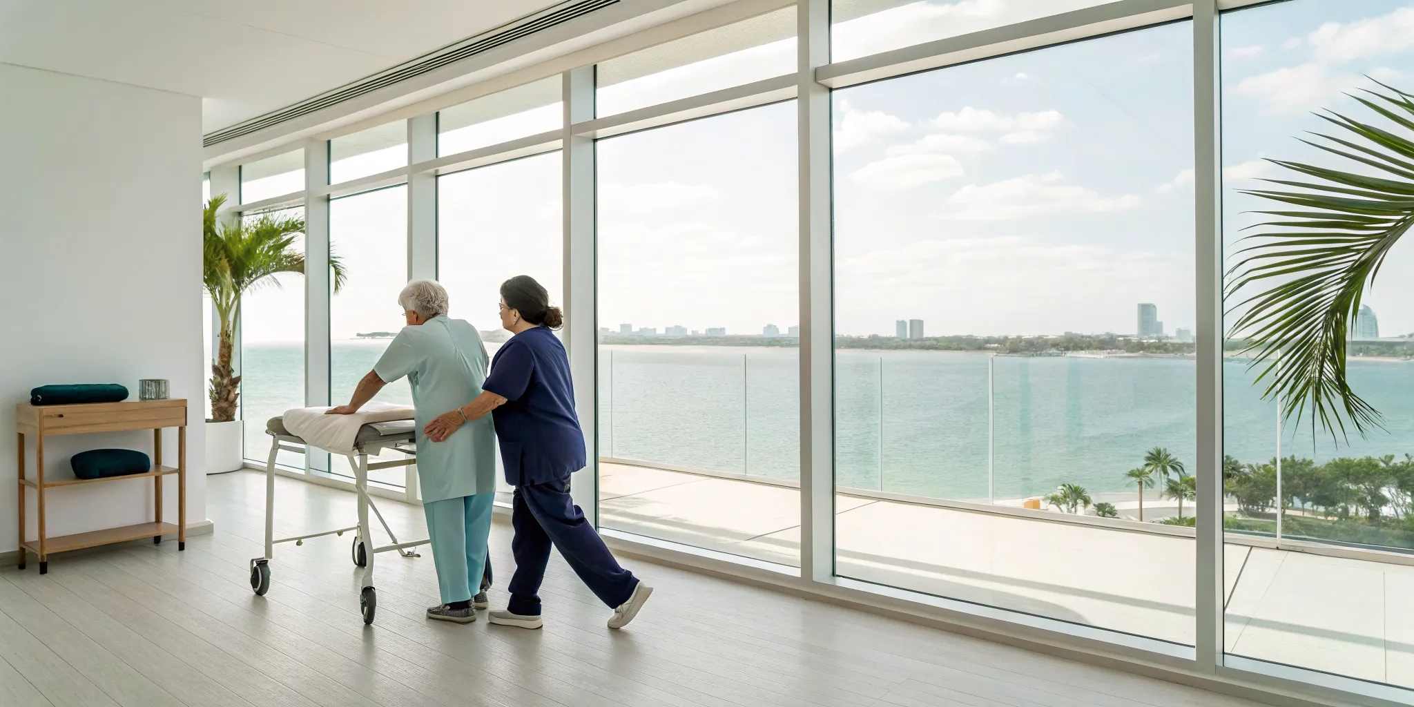 Knee pain treatment without surgery for a patient in Tampa.