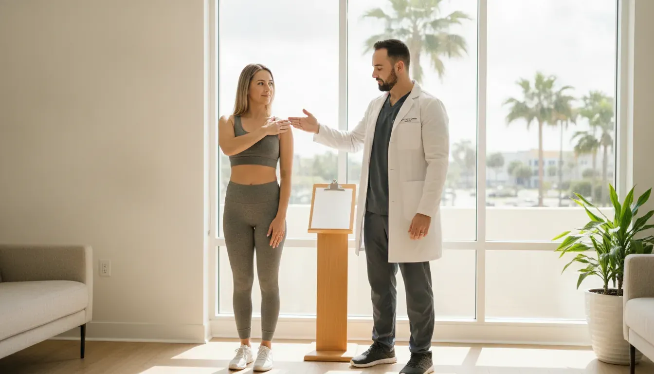 Corrective chiropractic Tampa progress discussion for movement goals