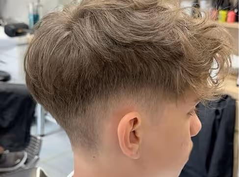 Vorher–Nachher Transformation mit kurzem, sauberem Übergang