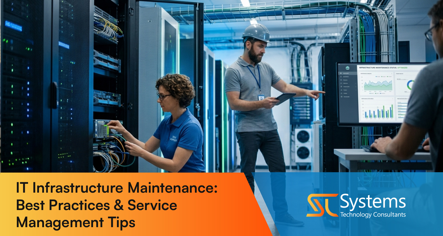 IT security agent working on his powerhouse software.