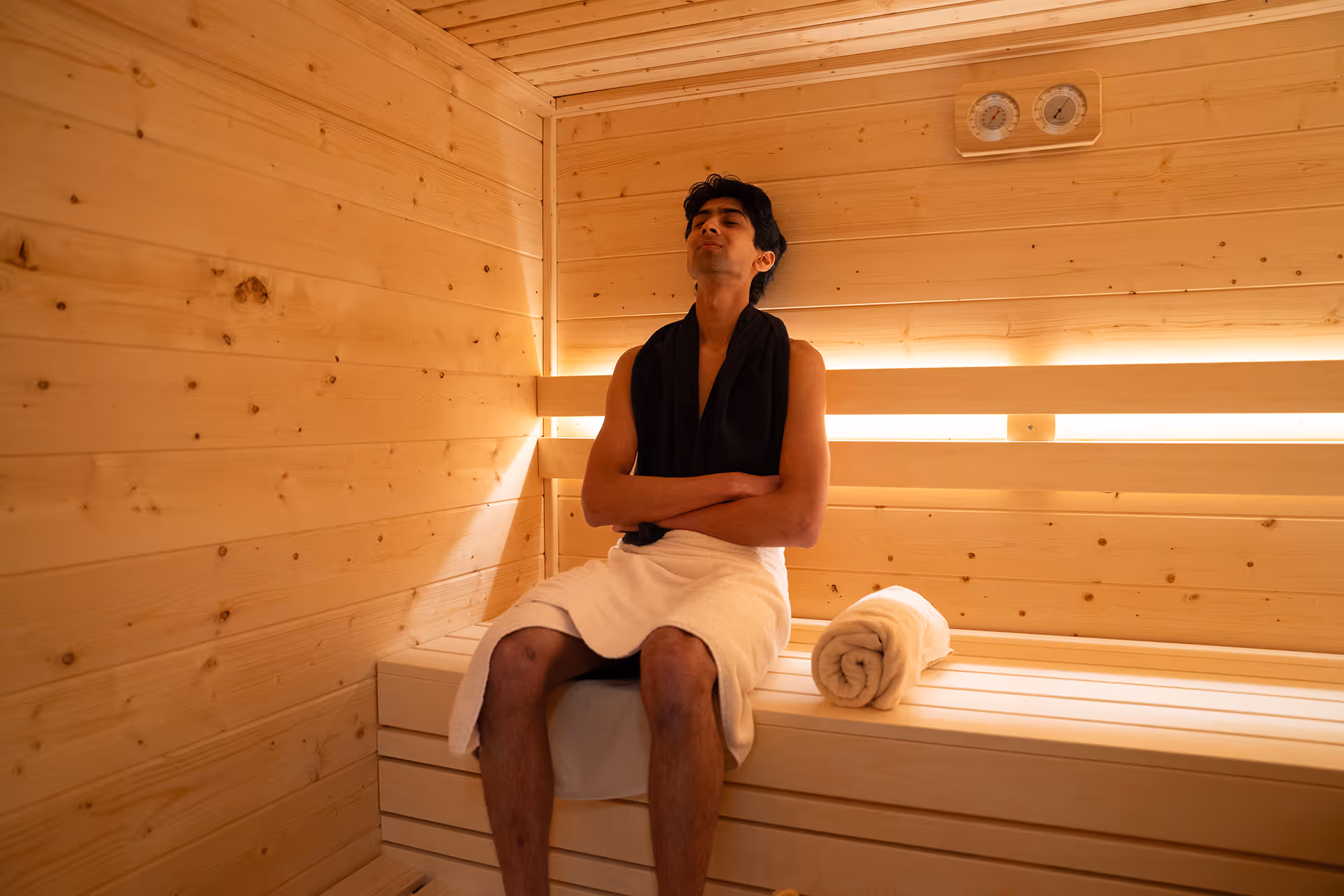 Sauna bij The Social Health Club